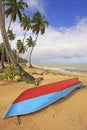 Las Terrenas beach, Samana peninsula Royalty Free Stock Photo