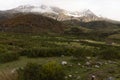 Las ubiÃÂ±as panoramic landscape of Cantabrian mountains of Spain in autumn Royalty Free Stock Photo