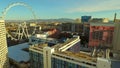 Las Vegas Aerial Cityscape Strip