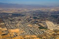 Aerial view over Las Vegas