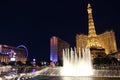 Las Vegas Bellagio Hotel by Night