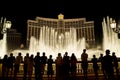 Las Vegas Bellagio Hotel water fountain Royalty Free Stock Photo