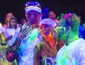 Las Vegas Blacklight Run Royalty Free Stock Photo