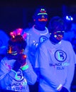 Las Vegas Blacklight Run Royalty Free Stock Photo