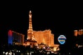 Las Vegas Boulevard at Night, Nevada Royalty Free Stock Photo