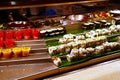 Las Vegas buffet with a variety of dishes Royalty Free Stock Photo