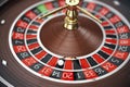 Las Vegas Casino Roulette 3D rendering concept. Casino Roulette Game. Casino Gambling Concept