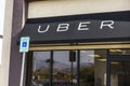 Las Vegas - Circa December 2016: Uber Greenlight Hub. Uber Drivers can get in-person support at a Greenlight Hub II