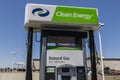 Las Vegas - Circa July 2017: Clean Energy Fuels Natural Gas Station. Clean Energy distributes Compressed natural gas III Royalty Free Stock Photo