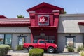 Las Vegas - Circa July 2017: Jack-In-The-Box Fast Food Restaurant. Jack-In-The-Box Operates More Than 2,200 Restaurants in III Royalty Free Stock Photo
