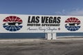 Las Vegas - Circa July 2017: Las Vegas Motor Speedway. LVMS hosts NASCAR and NHRA events including the Pennzoil 400 V Royalty Free Stock Photo