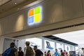 Las Vegas - Circa July 2017: Microsoft Retail Technology Store. Microsoft develops and manufactures Windows software VIII