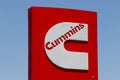 Cummins Inc. Signage and Logo. Cummins is a Manufacturer of Engines and Power Generation Equipment II