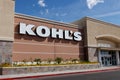 Kohl`s Retail Store Location. Kohl`s is accepting Amazon returns free of charge II Royalty Free Stock Photo