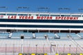 Las Vegas Motor Speedway. LVMS hosts NASCAR and NHRA events including the Pennzoil 400 III Royalty Free Stock Photo