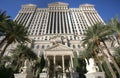 LAS VEGAS, FEB 3: Caesar Palace Hotel Temple pool in Las Vegas, Royalty Free Stock Photo