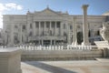 LAS VEGAS, FEB 3: Caesar Palace Hotel Temple pool in Las Vegas, Royalty Free Stock Photo