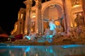 Las Vegas Fountain at Night Royalty Free Stock Photo