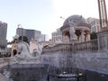 Las Vegas fountains at Caesar's Palace, Poseidon