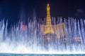 Las Vegas , fountains Royalty Free Stock Photo