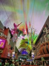 Las Vegas Fremont Street light show