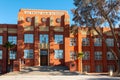 Beautifully restored Las Vegas High School in downtown Las Vegas, Nevada close to the Fremont entertainment district.