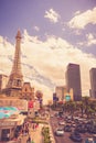 Las Vegas Hotels and Resorts on Sunny Day