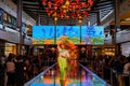 Chinese New Year celebration in the Fashion Show shopping mall Royalty Free Stock Photo