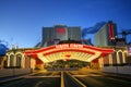 LAS VEGAS JANUARY 31: The Circus Circus hotel and casino on January 31, 2014 in Las Vegas.Circus Circus has the only RV park on t