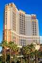 Las Vegas - June 17, 2013: The Palazzo Hotel and Casino