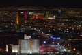 Las Vegas, Las Vegas, metropolitan area, cityscape, city, night Royalty Free Stock Photo