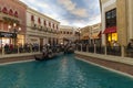 The Canal Shoppes at Venetian in Las Vegas, NV on March 30, 2013 Royalty Free Stock Photo