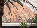 Las Vegas mural Royalty Free Stock Photo