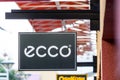 LAS VEGAS, NEVADA - August 22nd, 2016: Ecco Logo On Store Front
