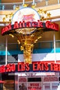 LAS VEGAS, NEVADA - August 22nd, 2016: Heart Attack Grill On Fremont Street In Las Vegas. Royalty Free Stock Photo