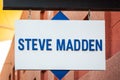LAS VEGAS, NEVADA - August 22nd, 2016: Steve Madden Logo On Store Front Sign.