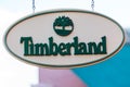 LAS VEGAS, NEVADA - August 22nd, 2016: Timberland Logo On Store Royalty Free Stock Photo