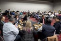 Media and press room at the Consumer Electronic Show CES 2020