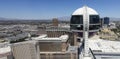 A View from the Top of the High Roller Ferris Wheel, Las Vegas, NV, USA Royalty Free Stock Photo