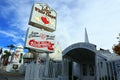 Las Vegas, Nevada: Little White Wedding Chapel, world famous church to get married Royalty Free Stock Photo