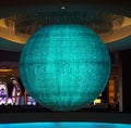 Las Vegas, Nevada/USA: May 11, 2018: The Colorful Sphere in Planet