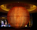 Las Vegas, Nevada: May 11, 2018: The Colorful Sphere in Planet