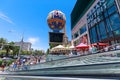 Main entrance of Miracle Mile Shops, Planet Hollywood Hotel, in Las vegas strip