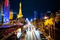 Las Vegas Nevada Strip at night