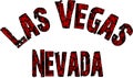 Las Vegas Nevada text sign illustration Royalty Free Stock Photo