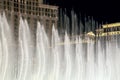 LAS VEGAS, NEVADA/USA - AUGUST 2 : Fountain outside Caesar`s Pal Royalty Free Stock Photo