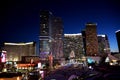 NIGHTLY VIEW OF LAS VEGAS BUSINESS