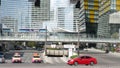 LAS VEGAS, NEVADA USA - 7 MAR 2020 Futuristic CityCenter casino complex in sin city. Modern luxury unincorporated urban skyline. Royalty Free Stock Photo