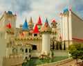 Las Vegas, Nevada, USA - May 05, 2016: Excalibur Hotel and Casino Royalty Free Stock Photo