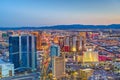Las Vegas, Nevada, USA Skyline Royalty Free Stock Photo